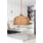 1 - Light Natural Dome Pendant