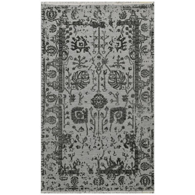 One-of-a-Kind Rectangle 3' X 5' Hand Knotted Area Rug