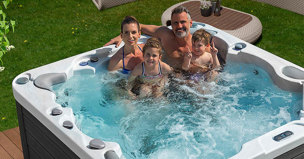 Jersey hot tub in your garden