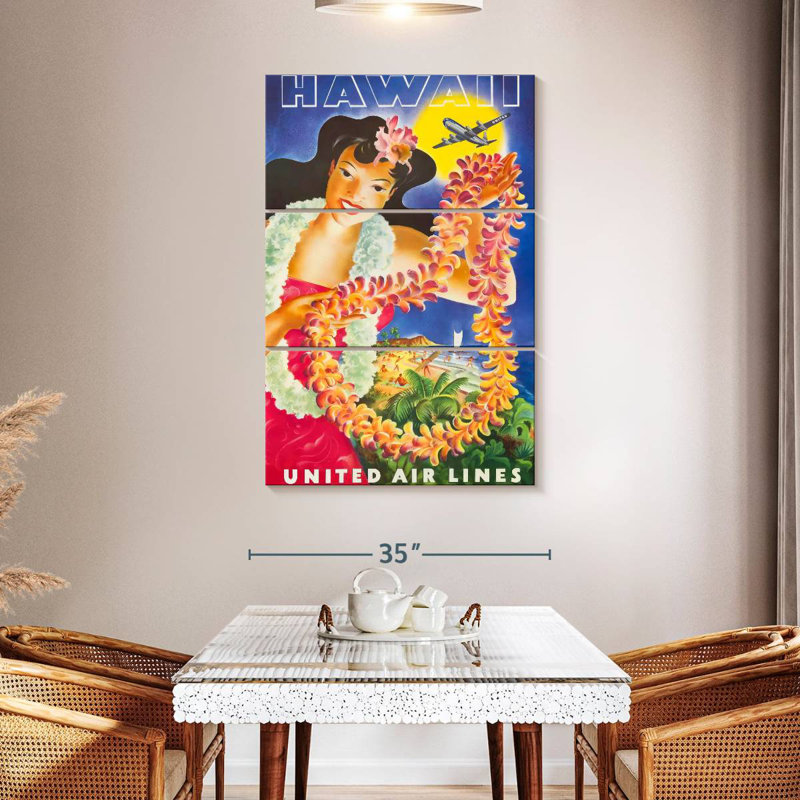 Nicci Hawaii Travel Poster