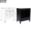 Meuble-lavabo double 60 po Modern-624852701