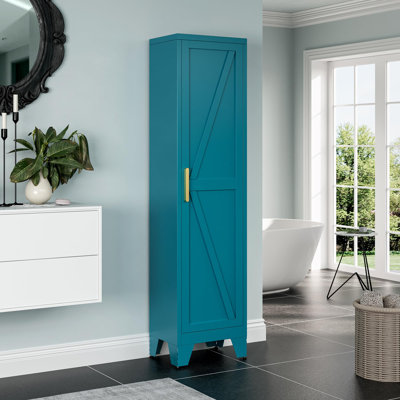 Armoire de rangement en métal 67 po Farmhouse