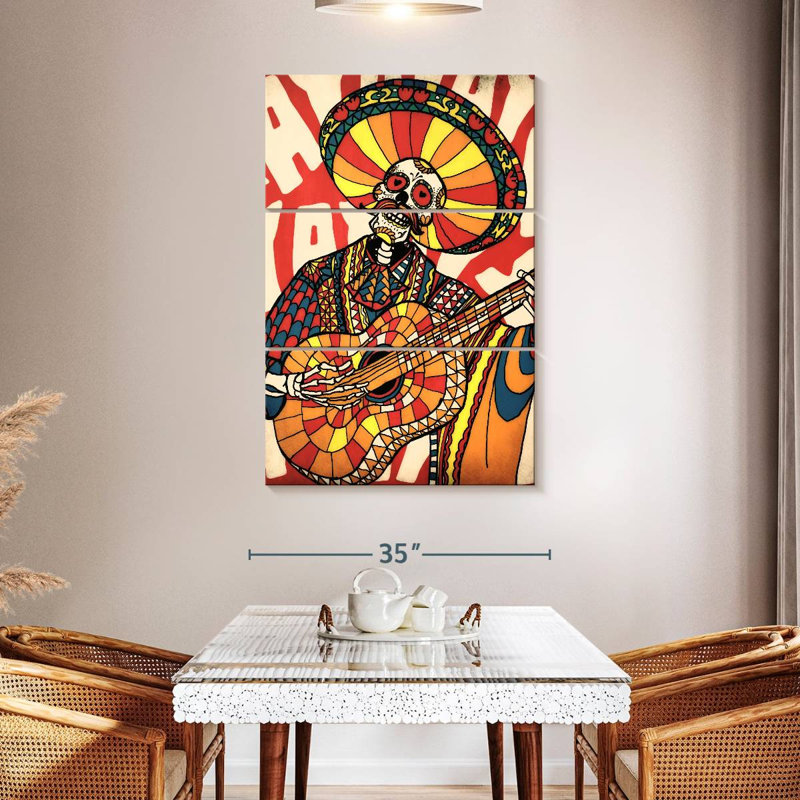 Kelan Mariachi, 50" H x 32" W