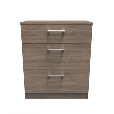 Fully Assembled Ingram 3 Drawer Chest