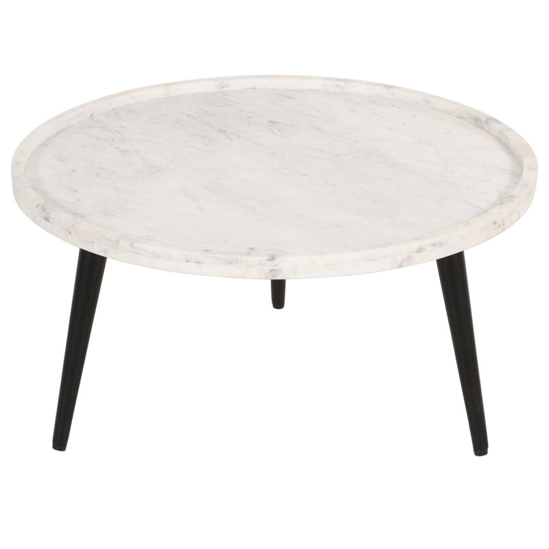 Mirefield Natural Marble 3 Legs Coffee Table