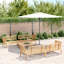Vidaxl 5 Piece Garden sofa set made of solid acacia wood