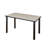 Malci Rectangle 2 Person Training Table and Chair Set-395956426-395956431