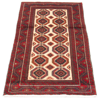 Warrenton One-of-a-Kind Rectangle 3'2" X 6'3" New Age Wool Area Rug in