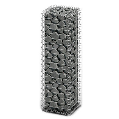 Gesele Grey Metal Gabion Basket