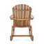 Chaise berçante d'extérieur en bois