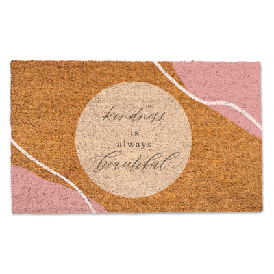 Tapis de porte Kindness Is Always Beautiful