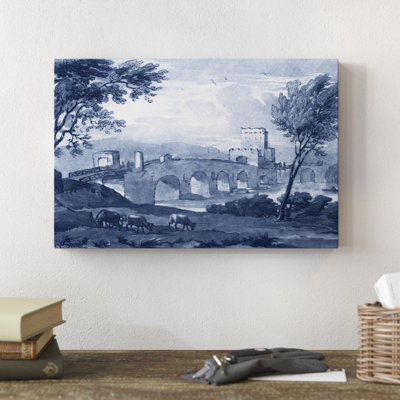 «Pastoral Toile III», peinture sur toile