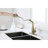 Spot Gold Stainless Steel Utility Sink Faucet With Single Pull-Out And Dual Spray, 360 Rotating Nozzle, Rust Surface, Convenient For Daily Watering Spray Function In Laundry, High Nozzle Rotation,