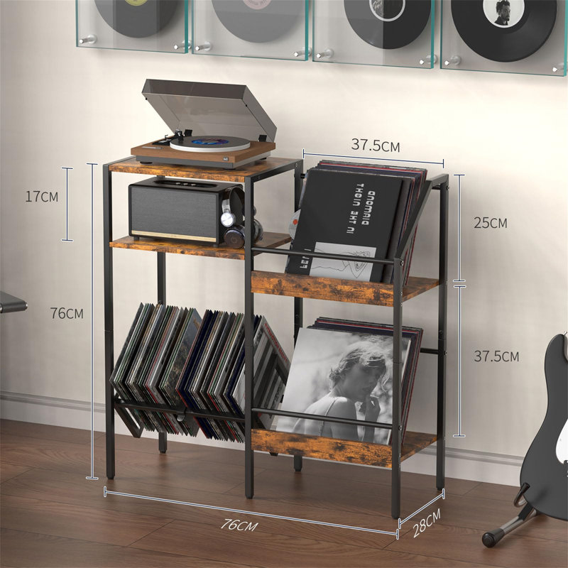 76cm H Media Shelves