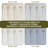 Kambi Slub Textured Linen Blended Semi-Sheer Grommet Curtain Pair-94597741-94597747