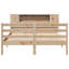 Meansville Solid Wood Bed-1425014512-1425014514