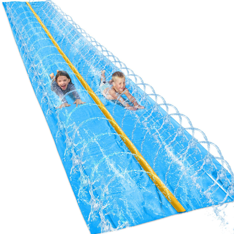 Glissade d'eau 18 pieds - Bleu clair, Bleu clair