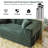 Lozena 78-Inch King-Size Convertible Sleeper Sofa Bed with No Assembly, Hybrid Mattress Couch Compression Sofa In a Box-217960213
