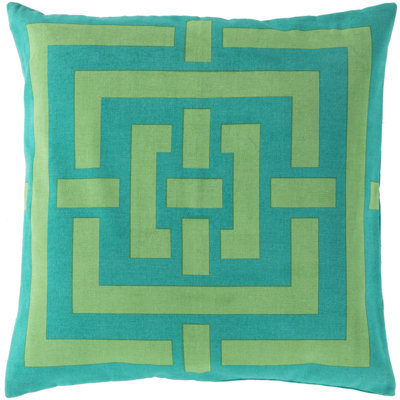 Charming Square Cotton Pillow Cover & Insert