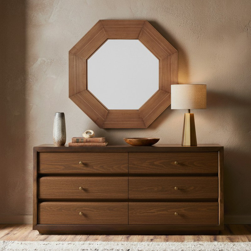 Miroir Lacarlo, Noyer