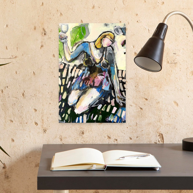 Art contemporain, art mural moderne, H 18 po x l 12 po