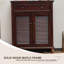 31.81" Brown Solid wood Maple Shoe Storage