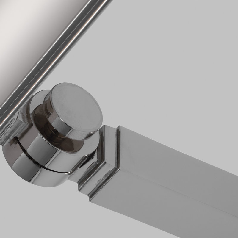 Bau Dimmable LED Wall Mounted Picture Light, Polished Nickel