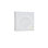 «Abstract White Swirls», art mural encastré en bois, L 16 x l 16