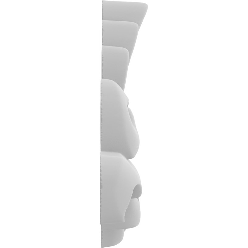 Rosette Sheffield, H 2 po x l 2 po x P 0,38 po