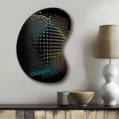 Chousein - Modern Geometric Boom Shape - Assymterical Metal Wall Art