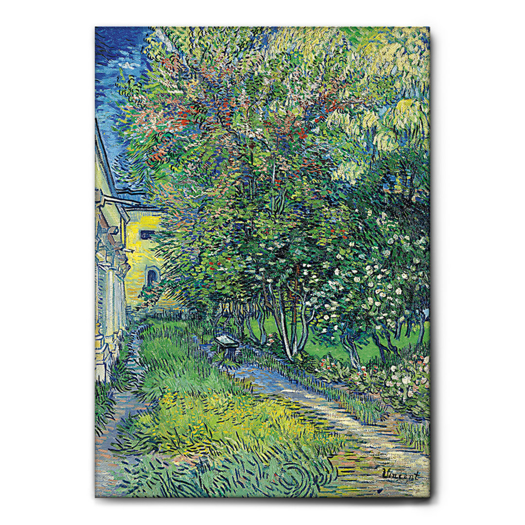 Der Garten des Asyls in Saint Rémy von Vincent Van Gogh