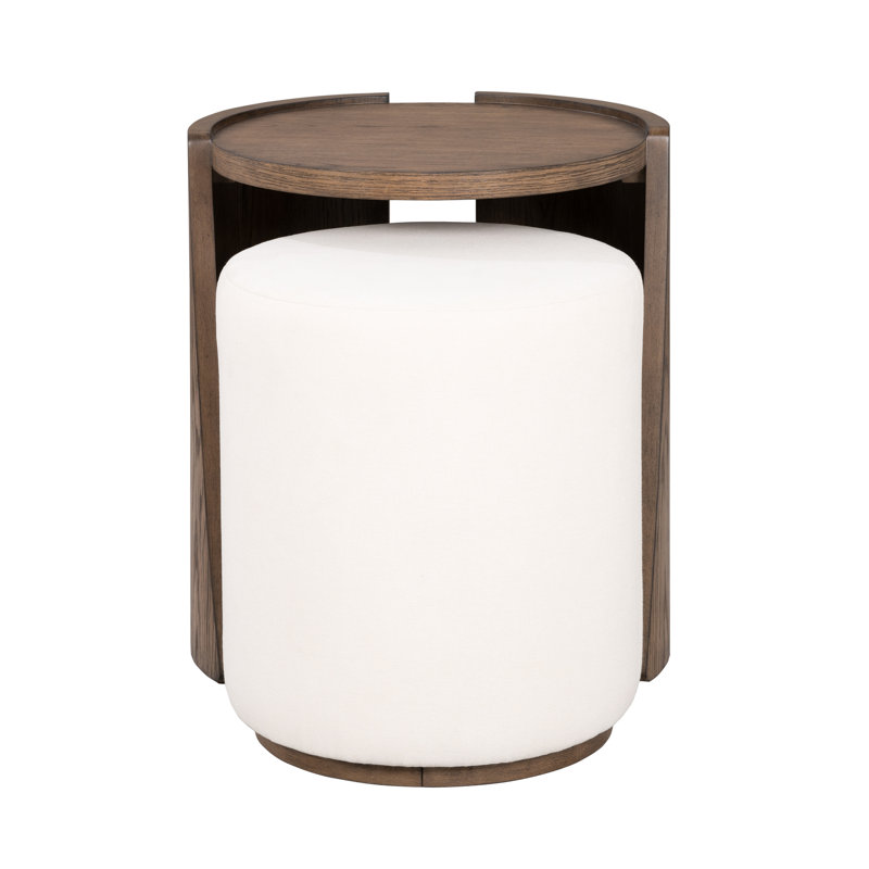 Table de bout avec repose-pieds Lyra