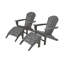 Ensemble Adirondack POLYWOOD 4 pièces South Beach-9706376