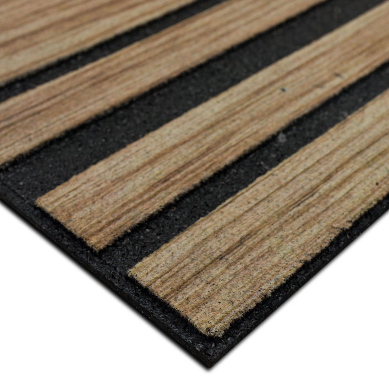 Tapis de porte extérieur antidérapant Modern Home Sweet Home