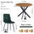 Meera 5 - Piece Dining Set-1184068483