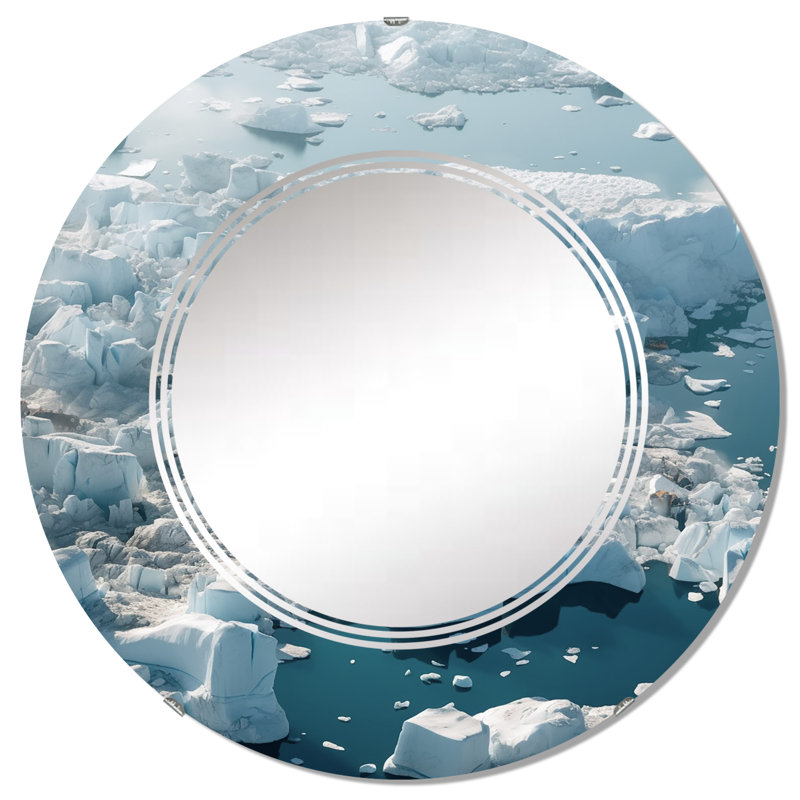 Miroir d'Uklarville, 32 po x 32 po