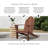 Langport Solid Wood Adirondack Chair-854723259