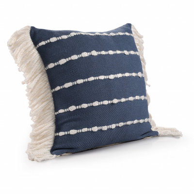 Housse et insert de coussin carré en mélange de coton