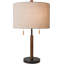 Lampe de table avec chaînette Kenley-1430650433
