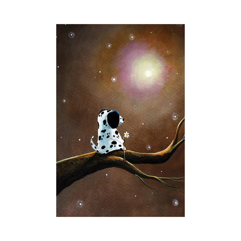 Darling Dalmatian - Wrapped Canvas Print, 66.04 cm H x 45.72 cm W x 1.91 cm D