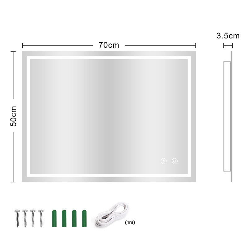 Dayonna Rectangle Mirror