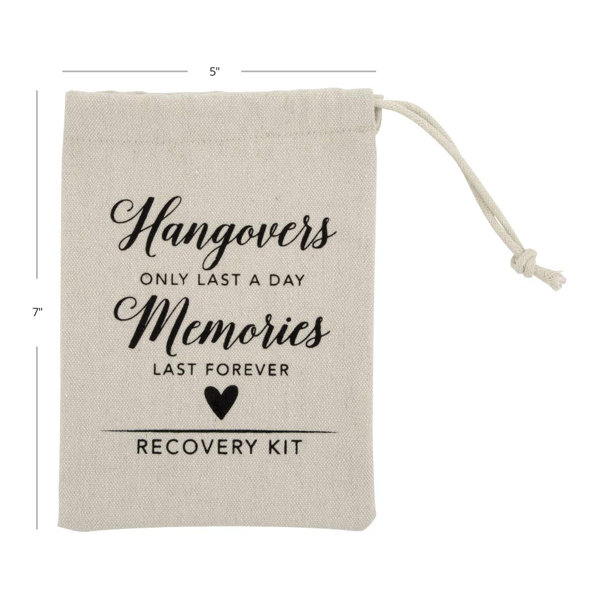10 Sets of Bulk Hangover Kit Supplies for Bachelorette Parties