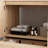 29.9" W Freestanding Bathroom Vanity with Ceramic Vessel Sink, Drawer & Doors