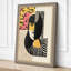 Geometric Face Art Deco - Wrapped Canvas-604767797-604767756