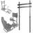 Anman Single Screen Floor Stand Mount