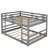Gray Full Over Bunk Bed With Features - Solid Wood, Included, Enhances Bedroom In And Look, Included-109452760
