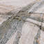 Decara Illusion Abstract High-Low Blue/Beige Area Rug-979097150