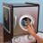 Wooden Laundry Play Set, Stacking Washer and Dryer with Iron and Basket-15425818