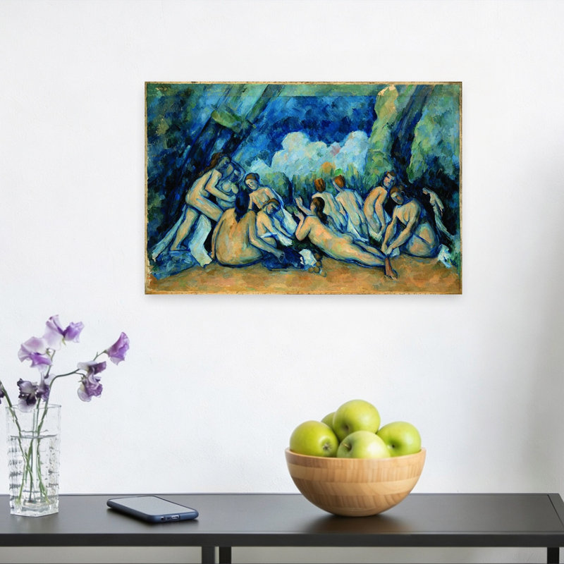 Impression d'art mural The Bathers Classic Traditional Contemporary Spring, H 12 po x l 18 po