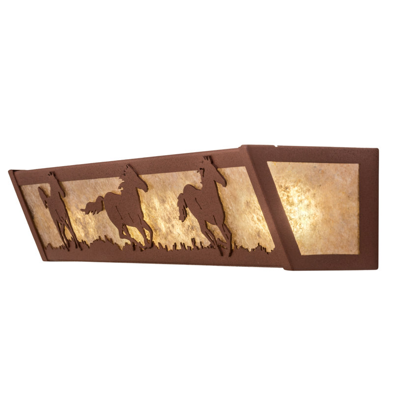 Rustic Lodge 4 - Light Bath Bar, 12W